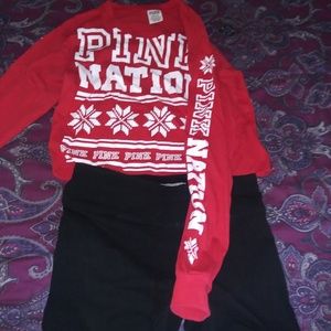 Pink nation Christmas Set